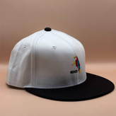 خرید کلاه کپ کره ای سفید مدل طوطی | خرید از شیپ شیپ جانبی