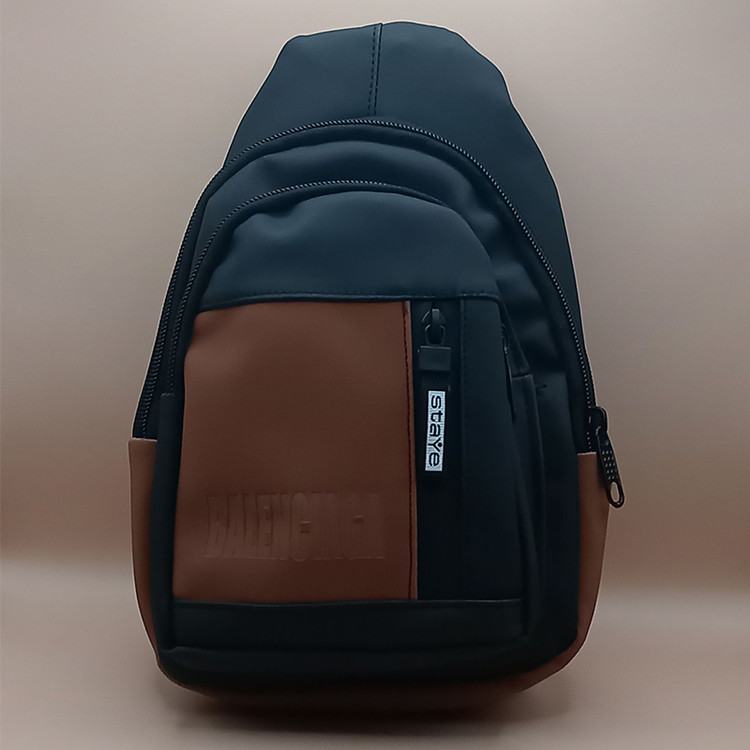 بادی بگ قهوه ای مدل دو رنگ