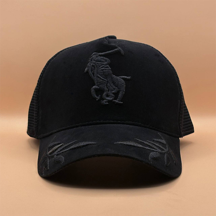 خرید کلاه کپ مشکی مدل گلدوزی