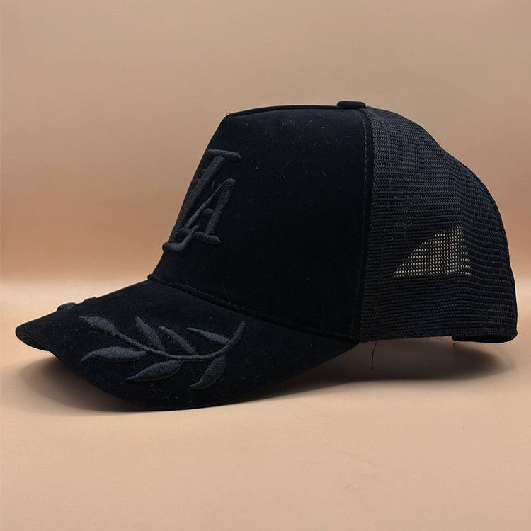 قیمت کلاه کپ مشکی مدل LA | 345