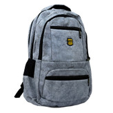 خرید ارزان کوله پشتی طوسی سه تیکه طرح کاترپیلار