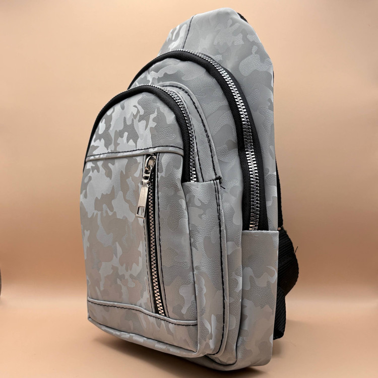 بادی بگ چرم طوسی مدل ابر بادی