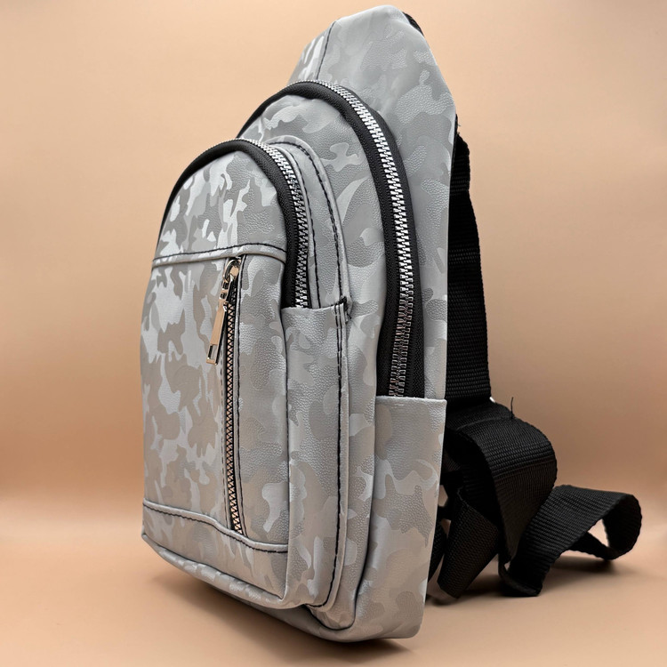 بادی بگ چرم طوسی مدل ابر بادی