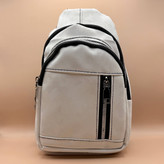 بادی بگ چرم سفید مدل ساده