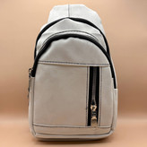 بادی بگ چرم سفید مدل ساده