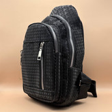 بادی بگ چرم مشکی مدل نقطه ای