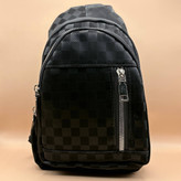 بادی بگ چرم مشکی مدل شطرنجی