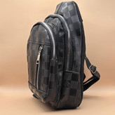 بادی بگ چرم مشکی مدل شطرنجی 1