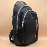 بادی بگ چرم مشکی مدل ساده