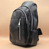 بادی بگ چرم مشکی مدل ساده