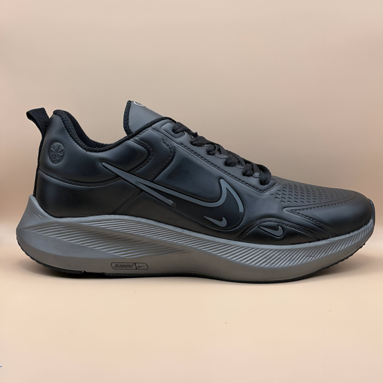 کتانی مردانه لژ دار مکشی مات مدل نایکی رانینگ