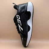 کتانی دخترانه مشکی براق لژدار مدل 730