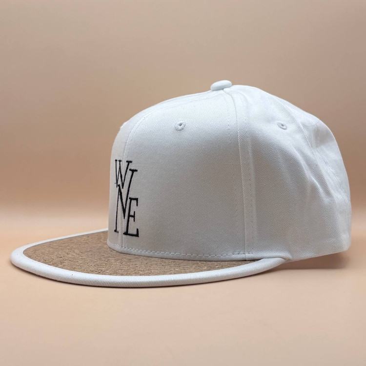 کلاه کپ کره ای سفید مدل WNE