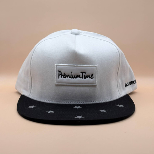 کلاه کپ کره ای سفید مدل PREMIUM