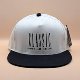 کلاه کپ کره ای سفید مدل CLASSIC