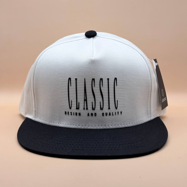 کلاه کپ کره ای سفید مدل CLASSIC