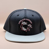 کلاه کپ کره ای مشکی مدل LOVE AND MONEY