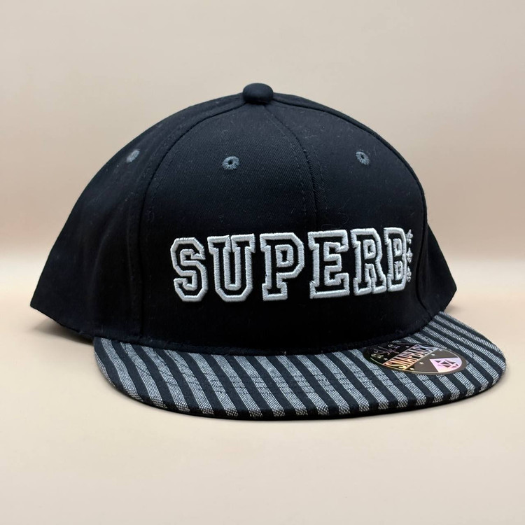 کلاه کپ کره ای مشکی مدل SUPERB