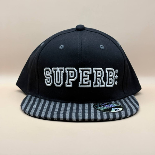 کلاه کپ کره ای مشکی مدل SUPERB