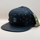 کلاه کپ کره ای مشکی مدل KEEP SMILING