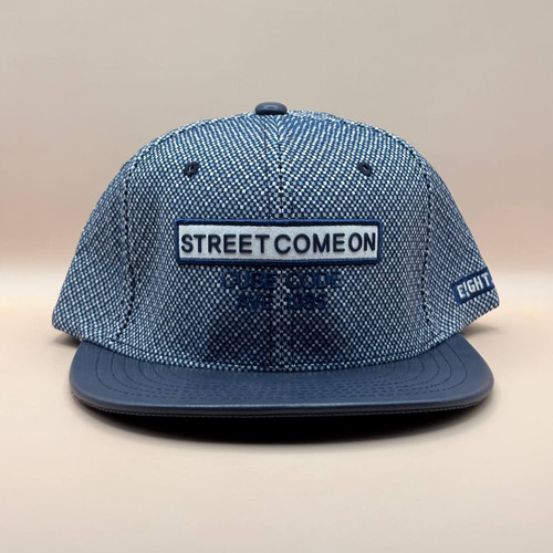 کلاه کپ کره ای آبی مدل STREET COMEON