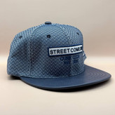 کلاه کپ کره ای آبی مدل STREET COMEON