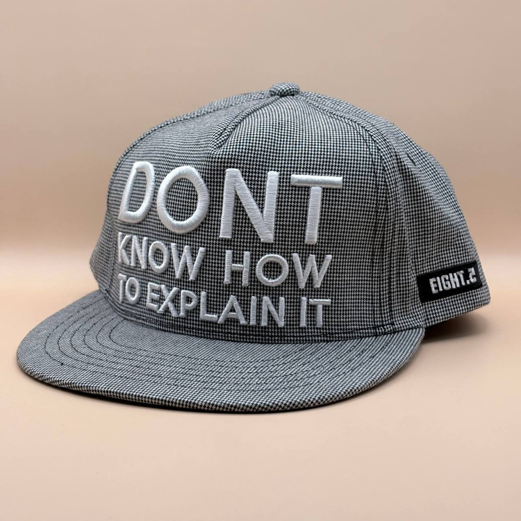 کلاه کپ کره ای طوسی مدل DONT